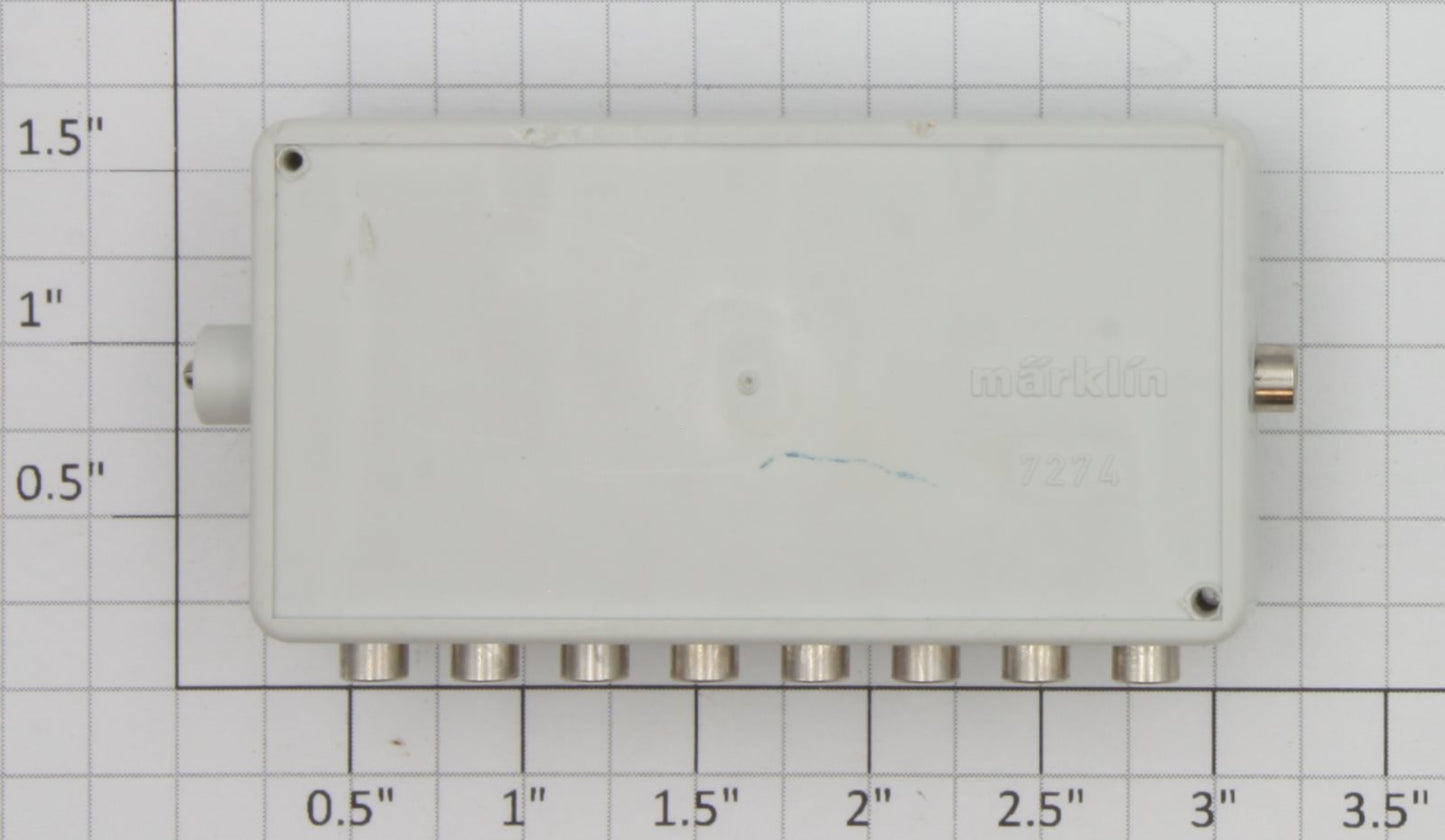 Marklin 7274 HO Scale On / Off Switch Controller with Red / Yellow Buttons