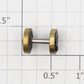Roundhouse 21153 HO Brass Blind Idler Driver Wheel Set