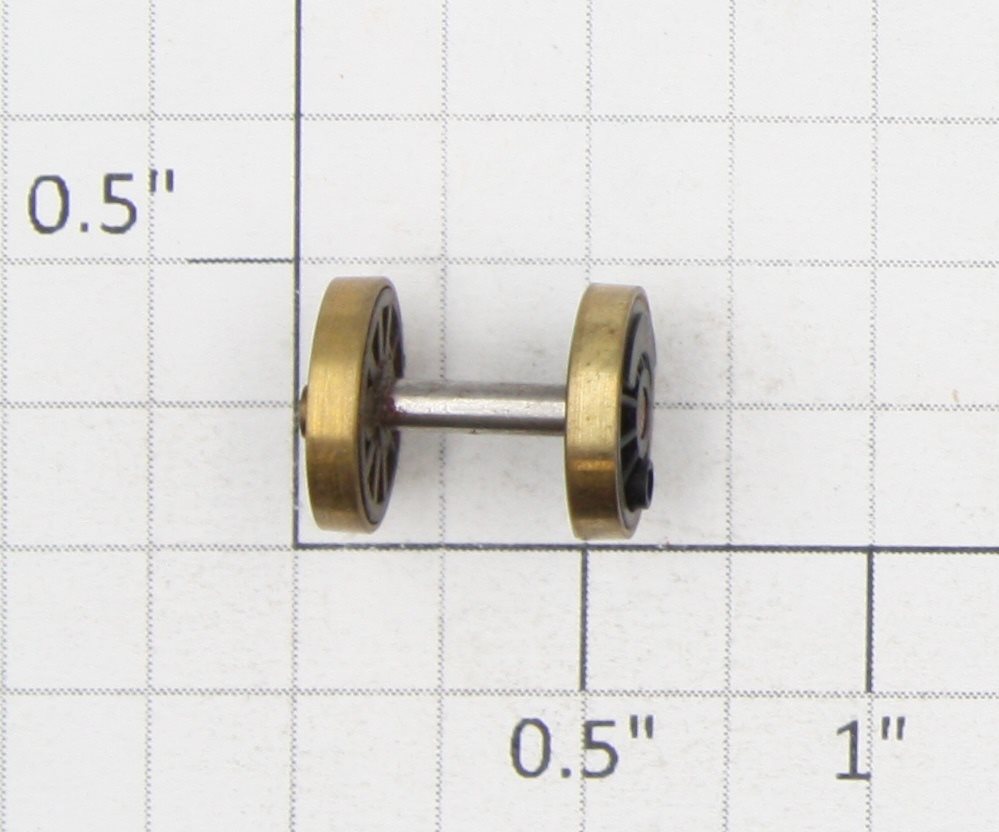 Roundhouse 21153 HO Brass Blind Idler Driver Wheel Set