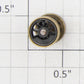 Roundhouse 21153 HO Brass Blind Idler Driver Wheel Set