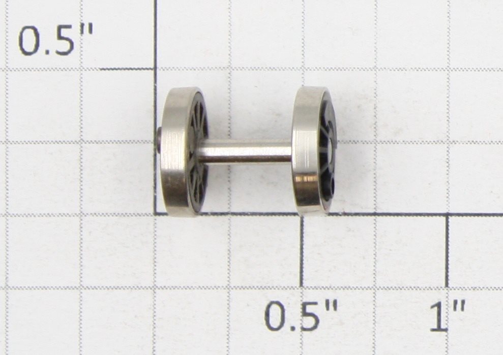 Roundhouse 21153 HO Nickel Blind Idler Driver Wheel Set