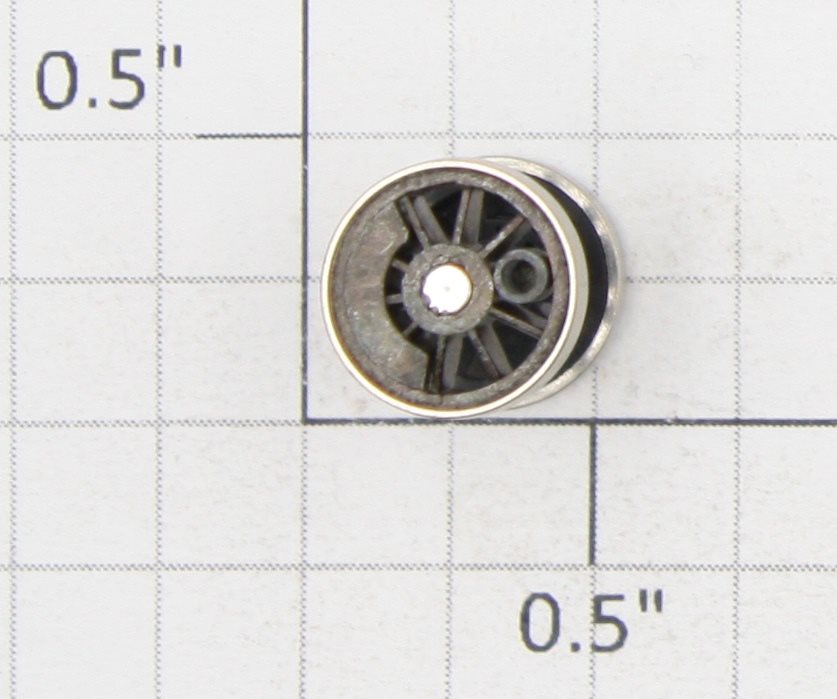 Roundhouse 21153 HO Nickel Blind Idler Driver Wheel Set