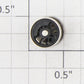 Roundhouse 21153 HO Nickel Blind Idler Driver Wheel Set
