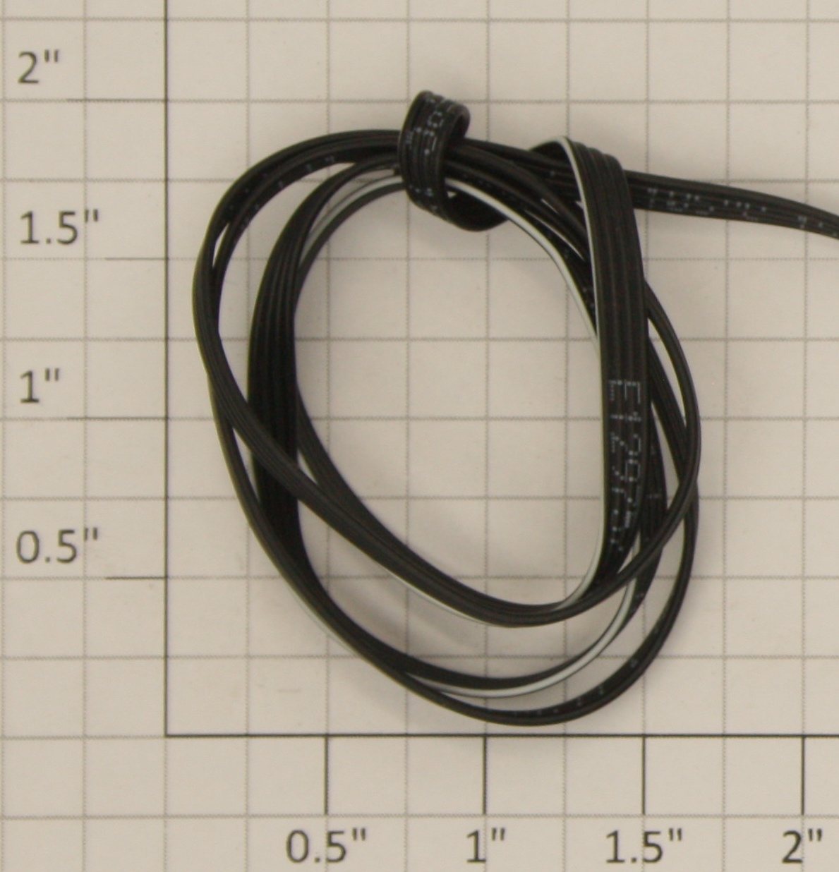 Acme 0625-746 #26 Gauge 4-Conductor Black Wire Sold by the Foot