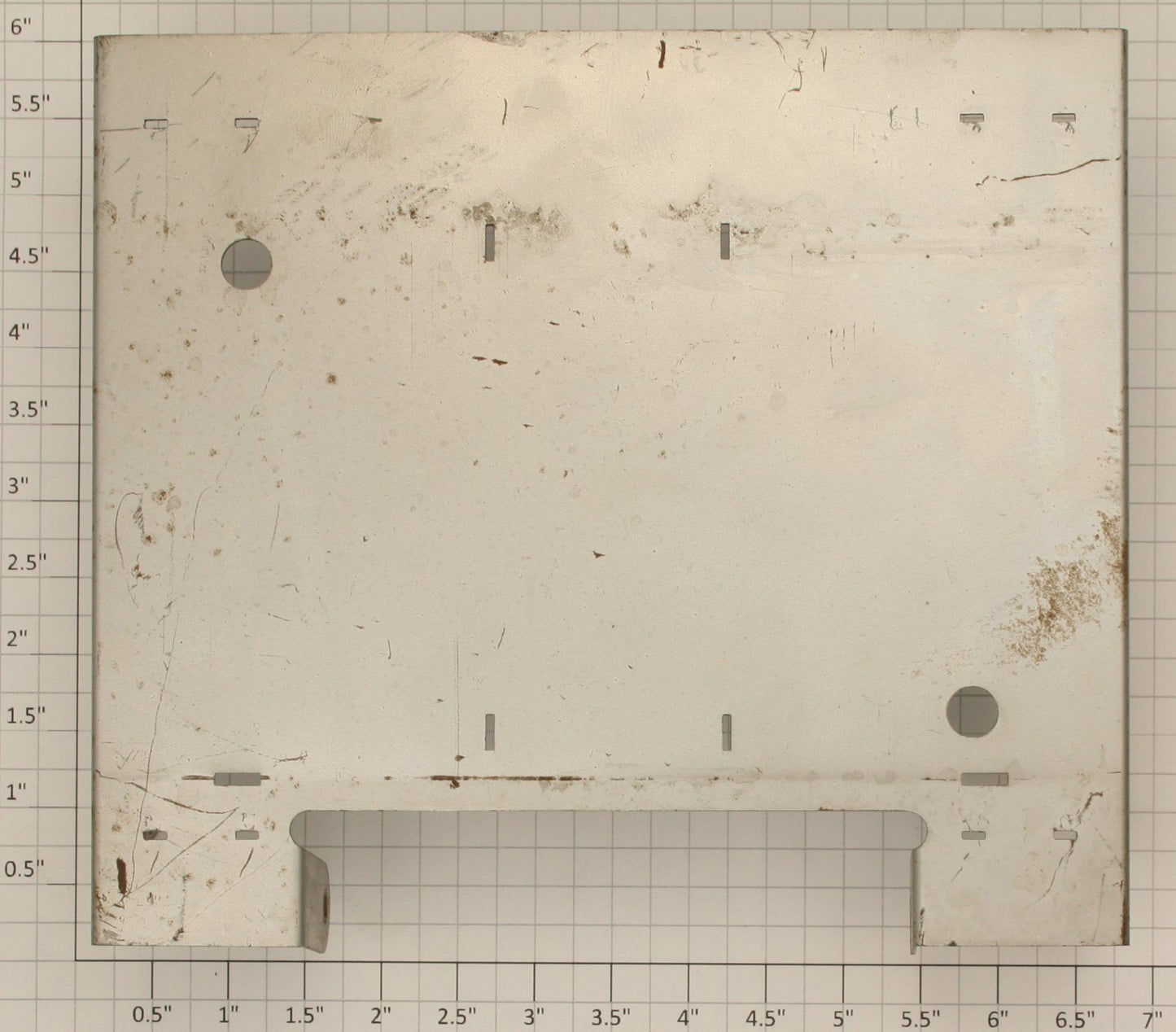 Lionel 164-58 Conveyor Support - Stamped - Silver
