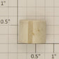 Acme 06-30 White Molded Radio Knob