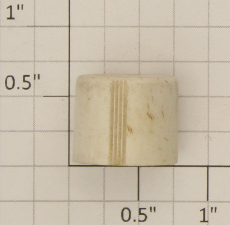 Acme 06-30 White Molded Radio Knob
