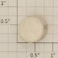 Acme 06-30 White Molded Radio Knob