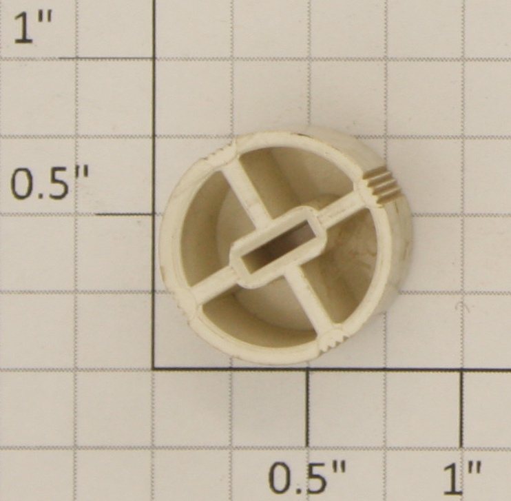 Acme 06-30 White Molded Radio Knob