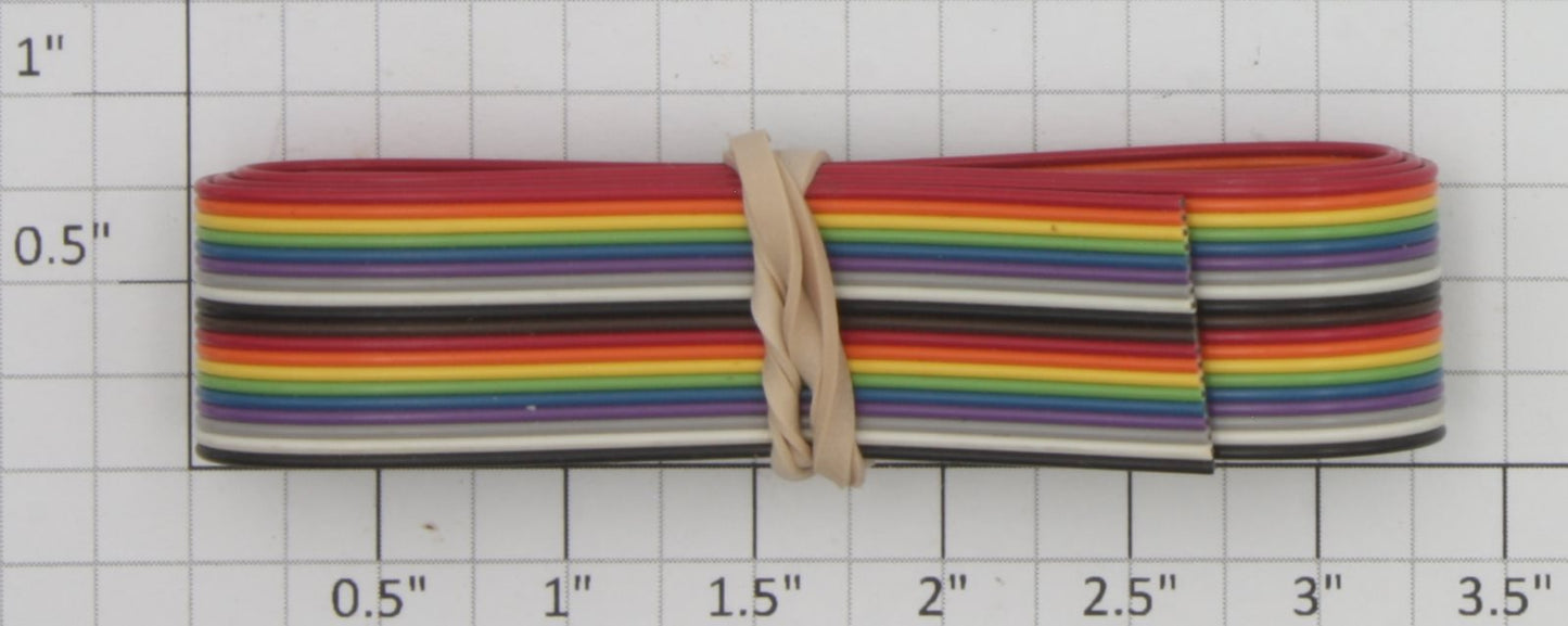 Acme 0627-3 19-Conductor Ribbon Cable - 2 Feet