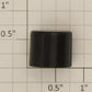 Acme 06-24 Black Molded Radio Knob