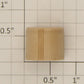 Acme 06-29 Light Brown Molded Radio Knob