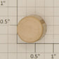 Acme 06-29 Light Brown Molded Radio Knob