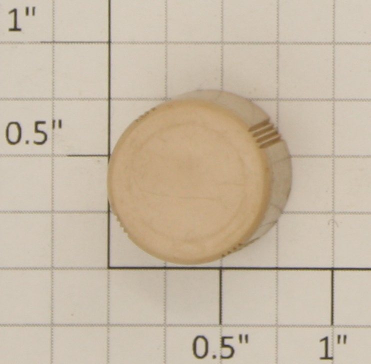 Acme 06-29 Light Brown Molded Radio Knob
