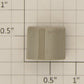 Acme 06-31 Gray Molded Radio Knob