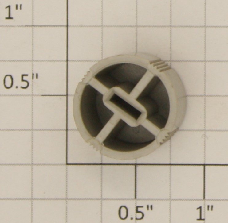 Acme 06-31 Gray Molded Radio Knob