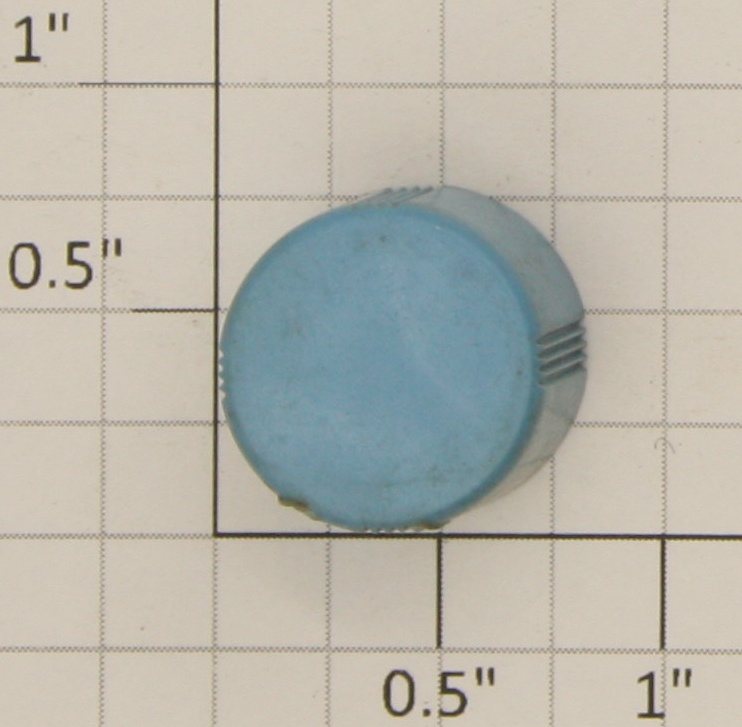 Acme 06-25 Blue Molded Radio Knob