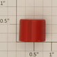 Acme 06-27 Red Molded Radio Knob