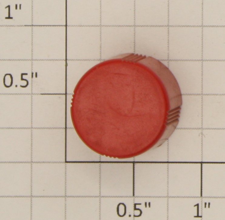 Acme 06-27 Red Molded Radio Knob