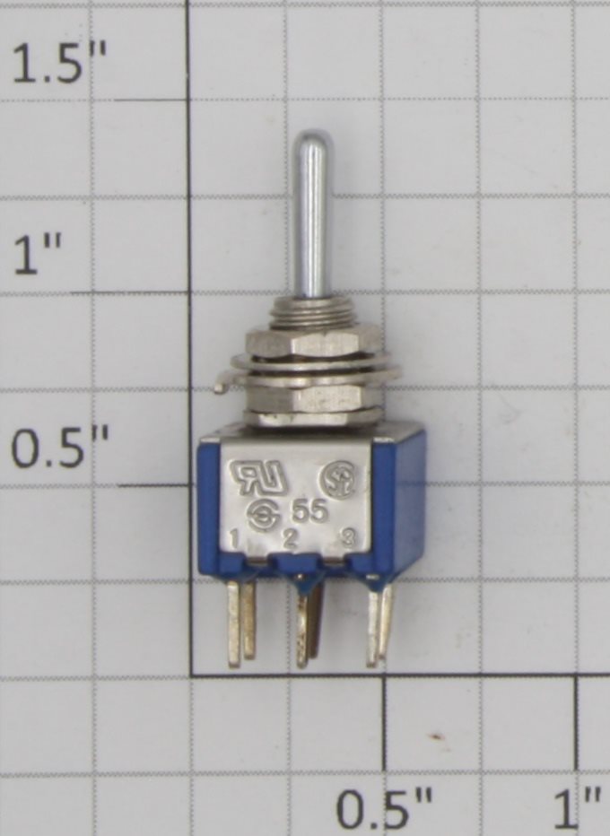 Acme 0627-11 DPDT Mini On/Off/On Toggle Switch 6A @ 120VAC