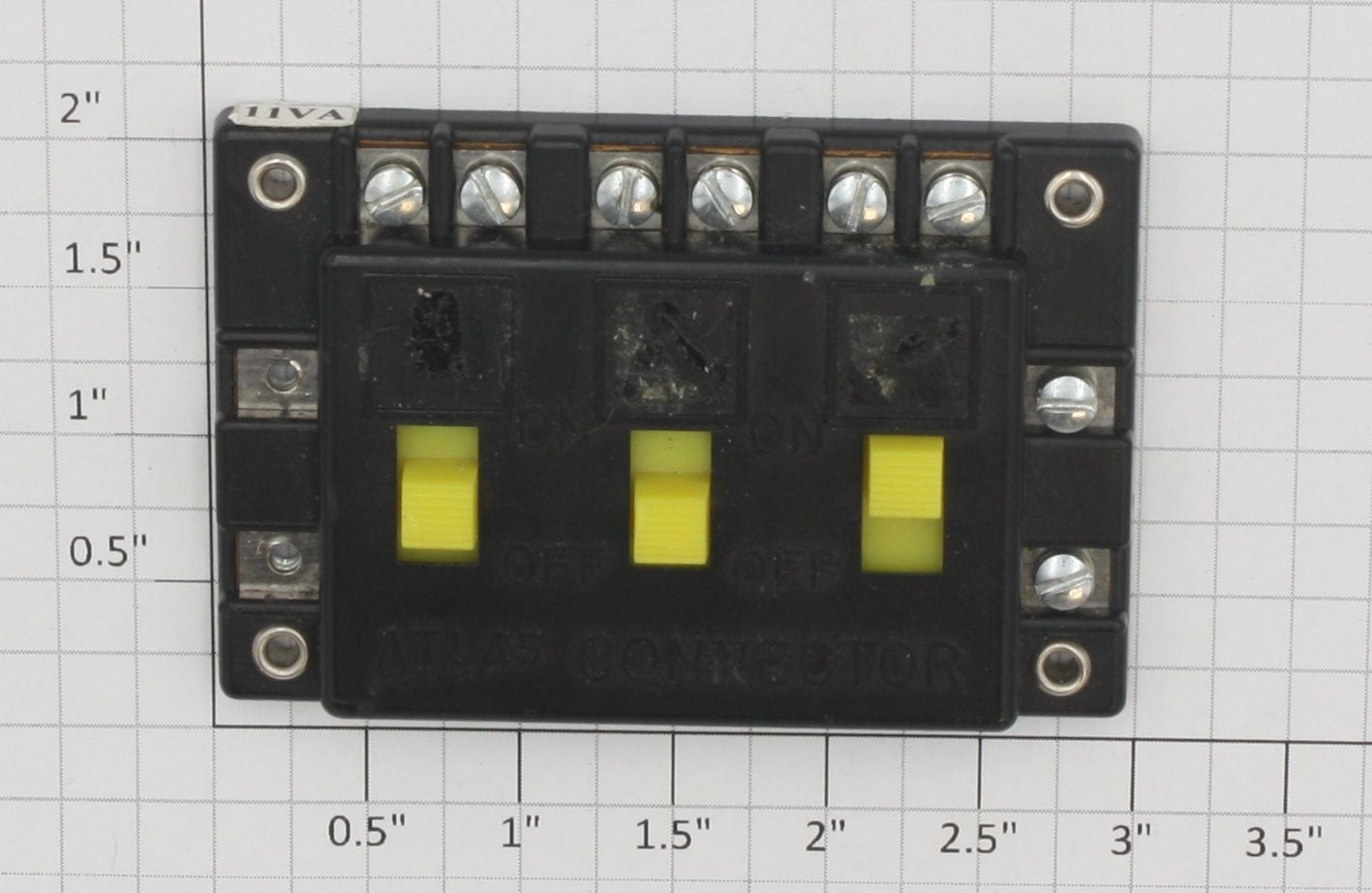 Atlas 205 HO Gauge 3 Position Slide Switch Controller