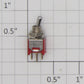 Acme 0703-627 Micro Mini On/Off Toggle Switch 3A @ 120VAC