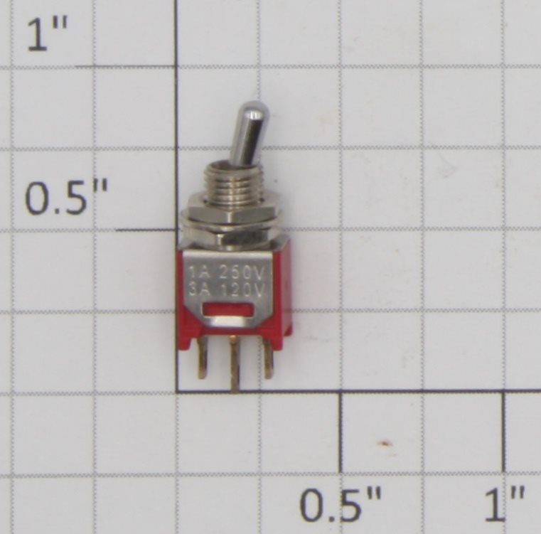 Acme 0703-627 Micro Mini On/Off Toggle Switch 3A @ 120VAC