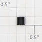 Roundhouse 22128 Black Plastic HO 12-Tooth Idler Gear