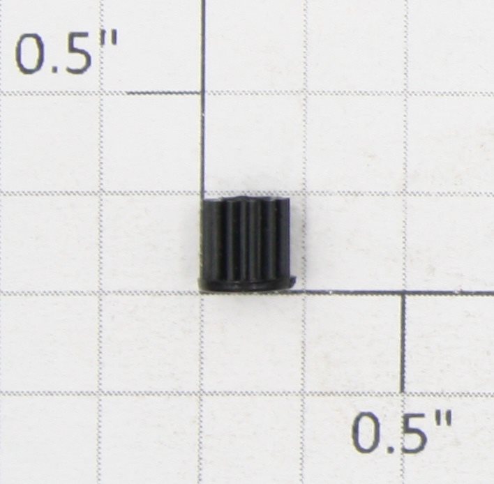 Roundhouse 22128 Black Plastic HO 12-Tooth Idler Gear