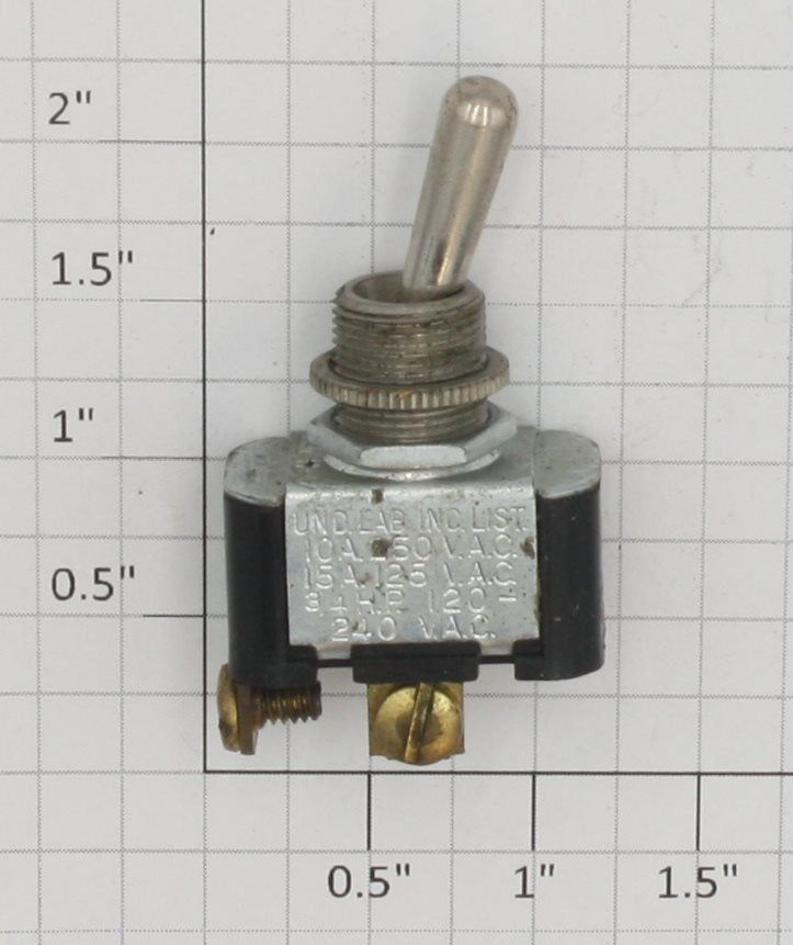 Acme 0826-01 SPST Heavy Duty Toggle Switch 10A @ 277VAC, 20A @ 125VAC 3/4 HP