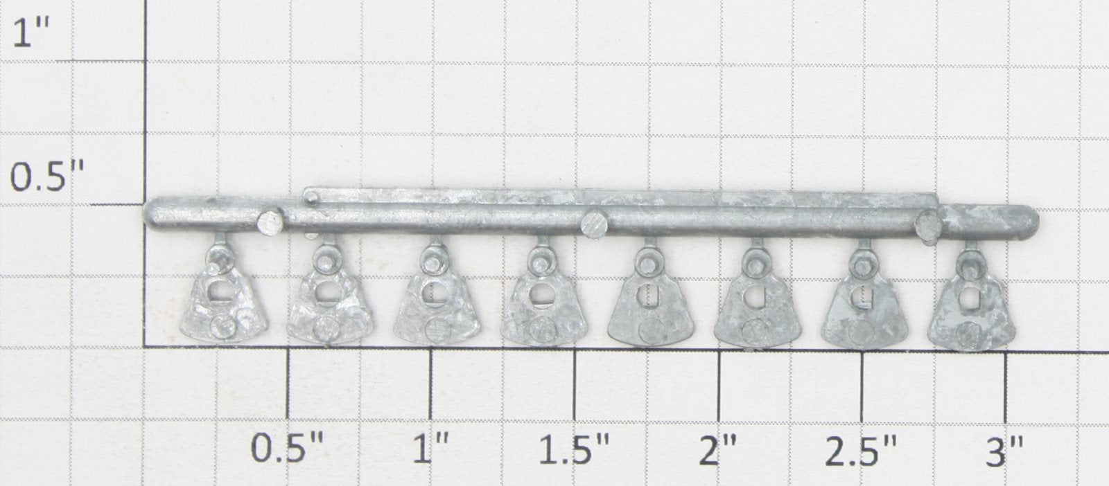 Roundhouse 20070 HO Metal Counterweight (Set of 8)