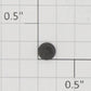 Lionel #4-40 x 7/32" Black Phillips Pan Head Machine Screw