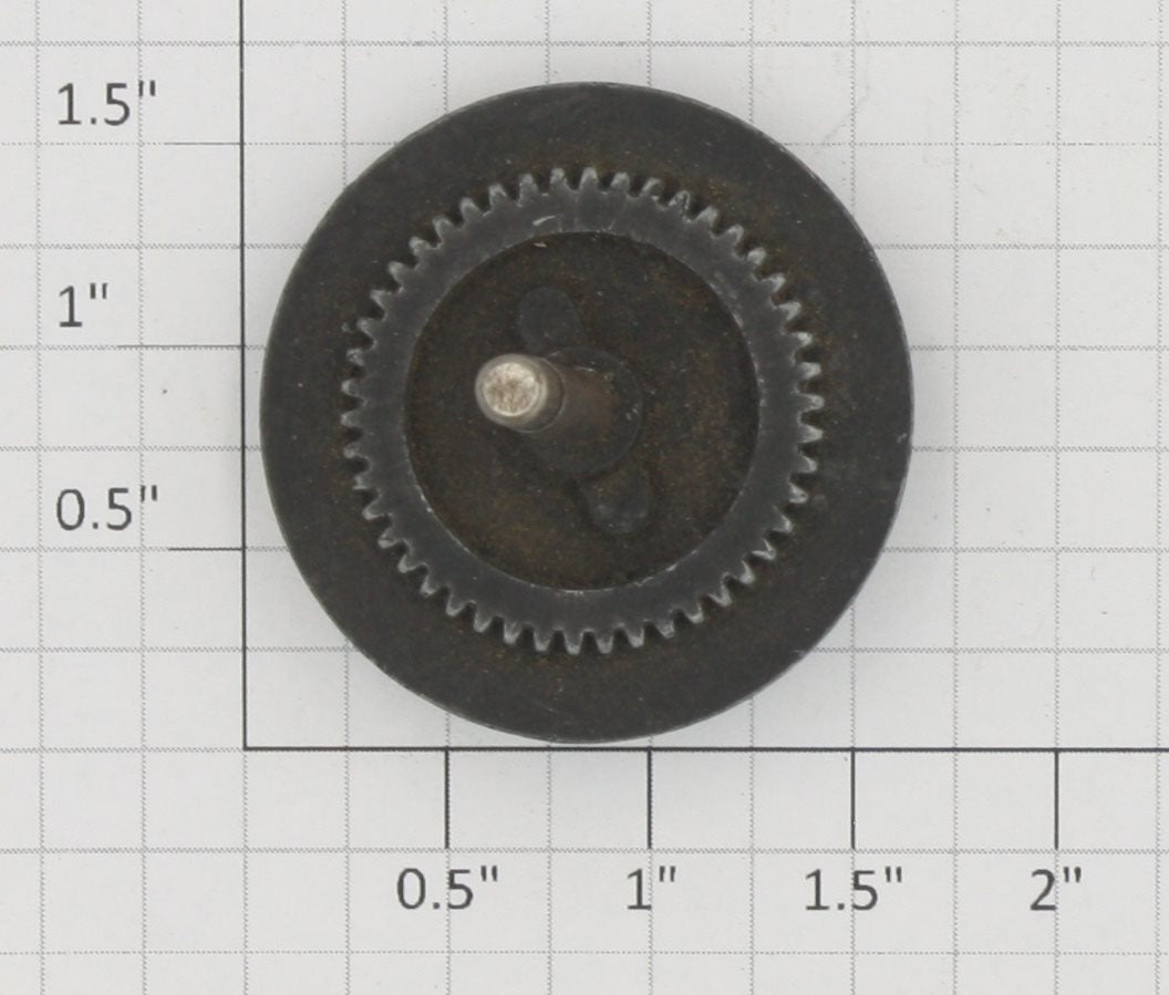 Lionel 226E-63 Baldwin Disc Gear End Wheel with Axle