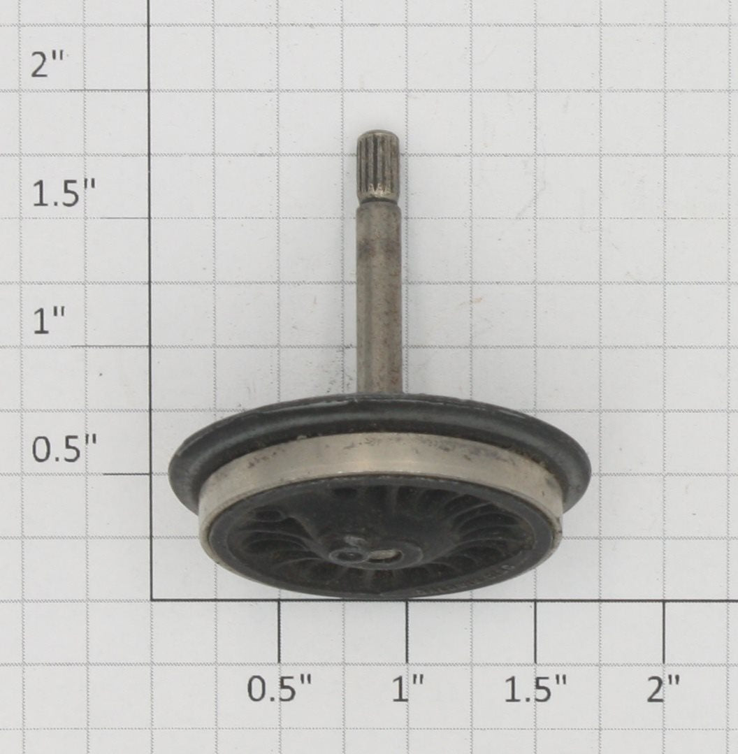 Lionel 226E-63 Baldwin Disc Gear End Wheel with Axle