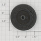 Lionel 226E-63 Baldwin Disc Gear End Wheel with Nickel Rim