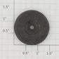 Lionel 8003-20 Chessie 2-8-4 Flanged Driver End Wheel with White Wall