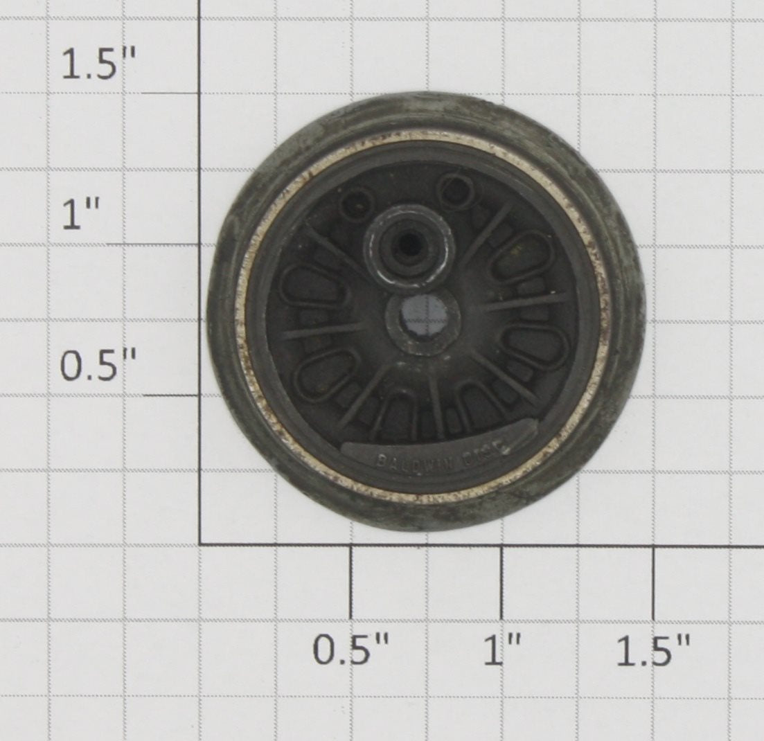 Lionel 726-62 Flanged Baldwin Disc Drive Wheel with Nickel Rim