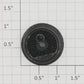 Lionel 671-241 Late Turbine End Wheel without Siderod Bushing Insert