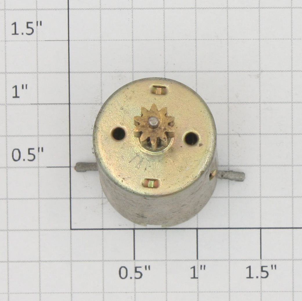 Lionel 8903-120 DC Can Motor with 10-Tooth Pinion Gear
