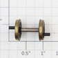 Roundhouse 22153 HO Brass Idler Driver Wheel Set