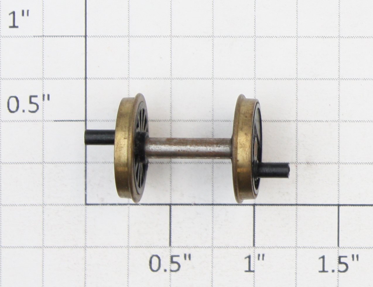 Roundhouse 22153 HO Brass Idler Driver Wheel Set