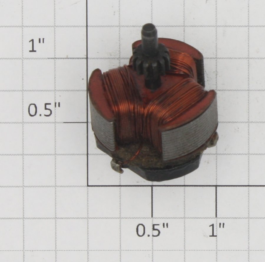 Lionel OM-16 Motor Armature with Pinion Gear