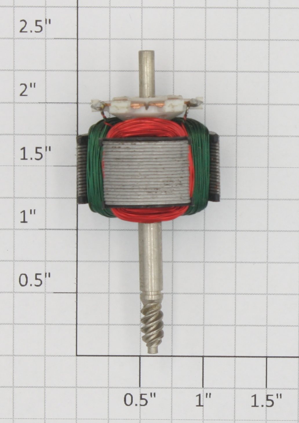 Lionel 2028-109 Motor Armature with Long Worm