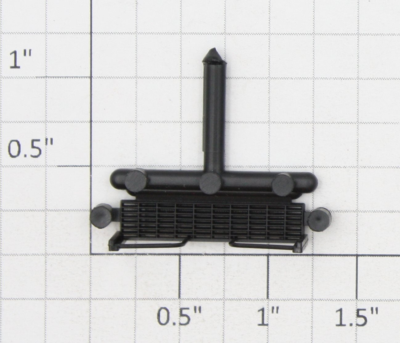 Roundhouse 13903 HO Plastic End Rail and Platform