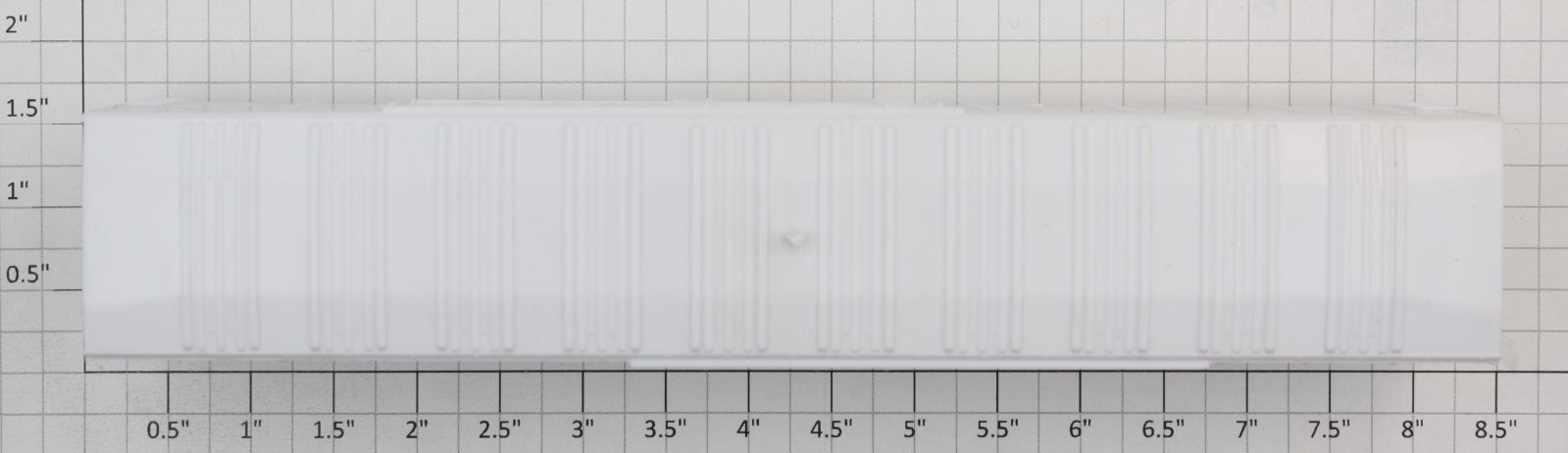 Athearn 54600 HO 57' White Undecorated Mechanical Reefer Body