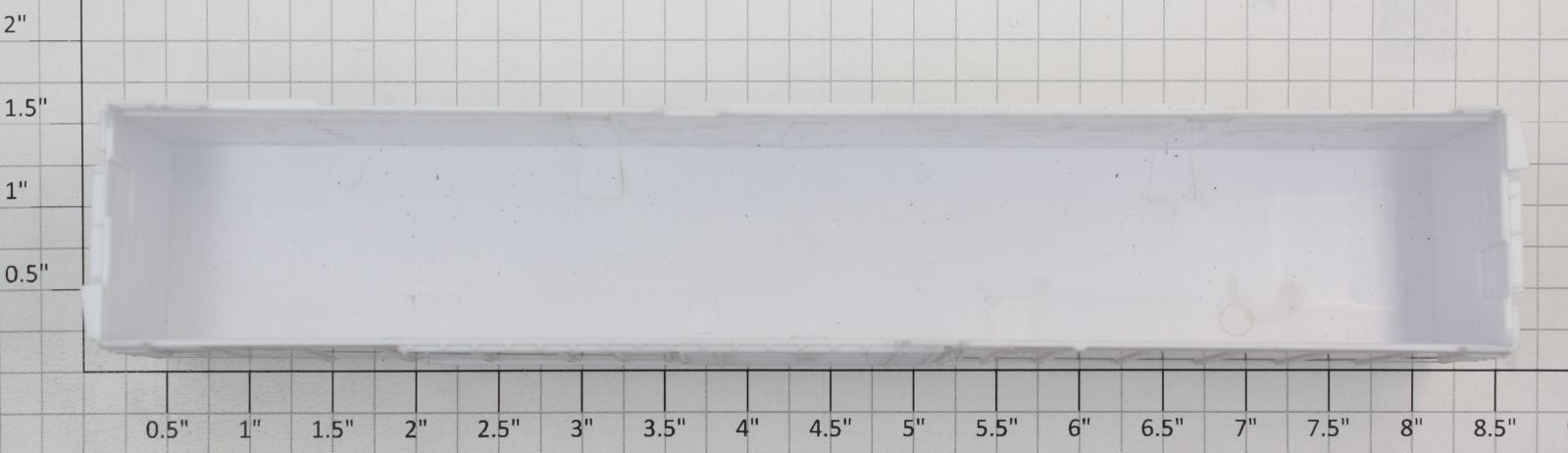 Athearn 54600 HO 57' White Undecorated Mechanical Reefer Body