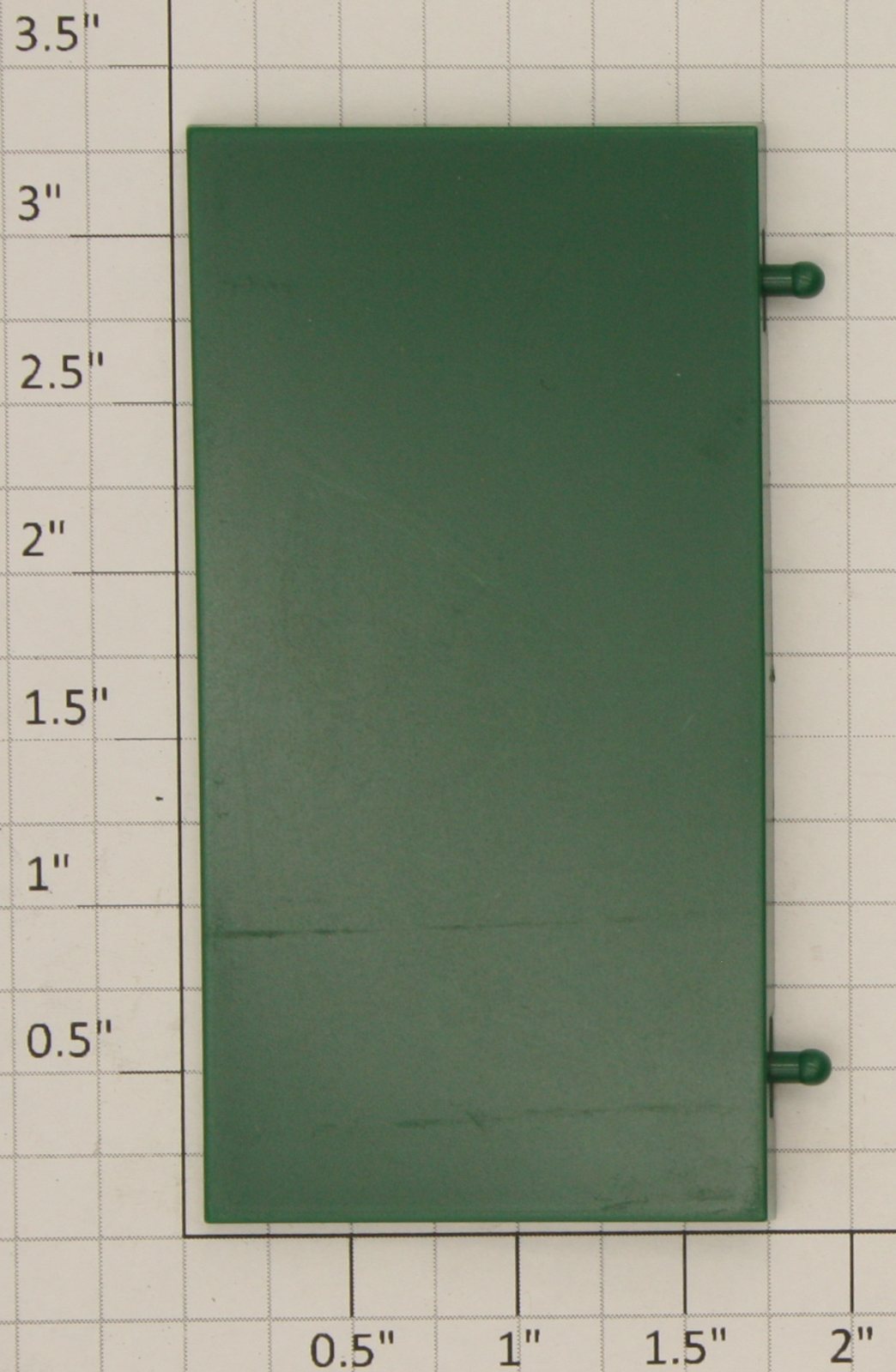 Plasticville 1960-1 Green Plastic Bank Drive-up Canopy
