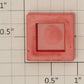 Plasticville 45610-1 Red Fire House Chimney Cap