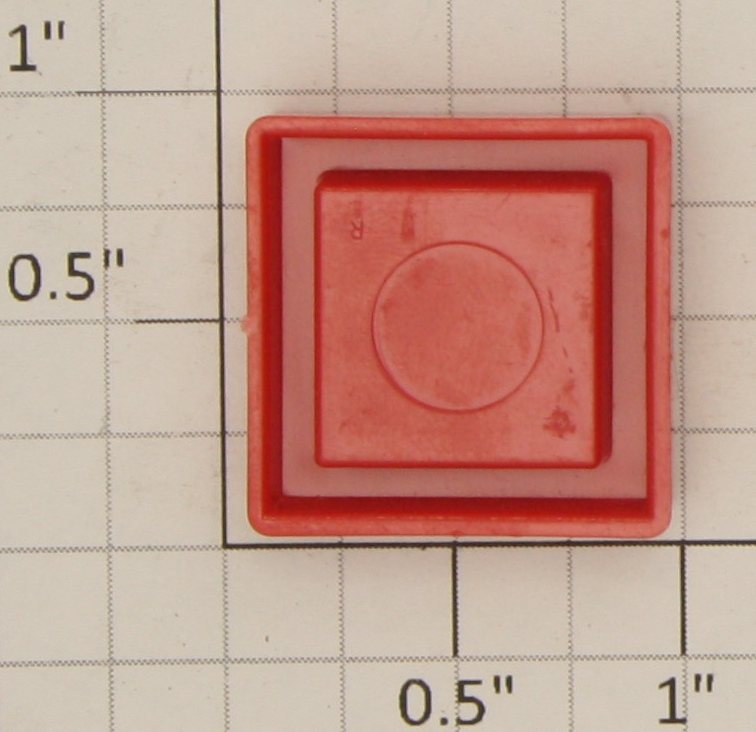 Plasticville 45610-1 Red Fire House Chimney Cap