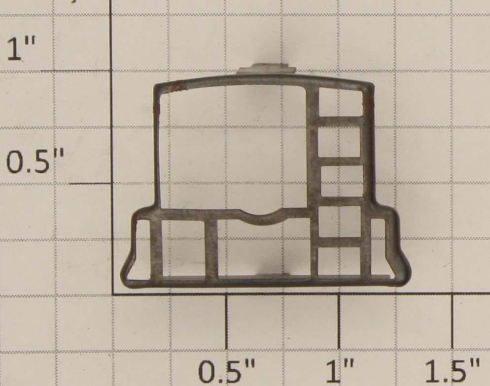American Flyer P9340 HO Scale Black Metal Caboose Handrail